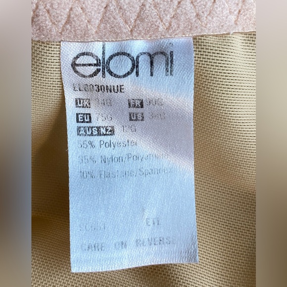 Elomi Caitlyn Nude Beige Underwired Full Coverage Side Support Bra Size 34G - Picture 9 of 14